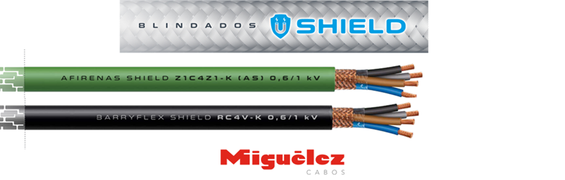 SHIELD - Proteção eficaz contra interferências em cabos elétricos da Miguelez