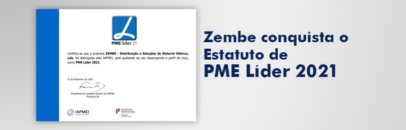Zembe é PME Líder 2021