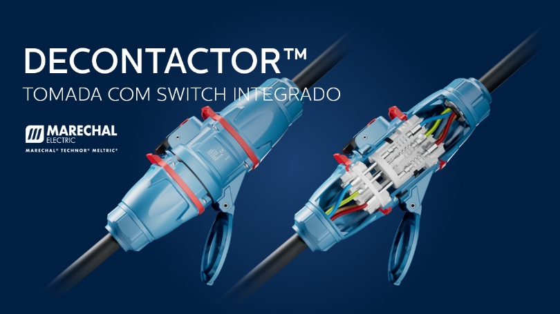 Tomadas DECONTACTOR™ da Marechal Electric