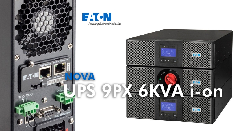 Nova UPS 9PX 6KVA i-on da EATON